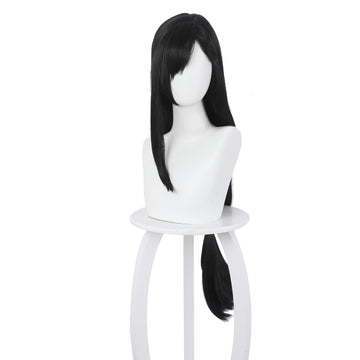 Final Fantasy VII FF7 Heat Resistant Synthetic Hair Halloween Costume Party Wigs Tifa Lockhart Cosplay Wigs